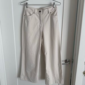 Lululemon Athletica City Sleek Five Pocket Wide Leg Pants Size 27